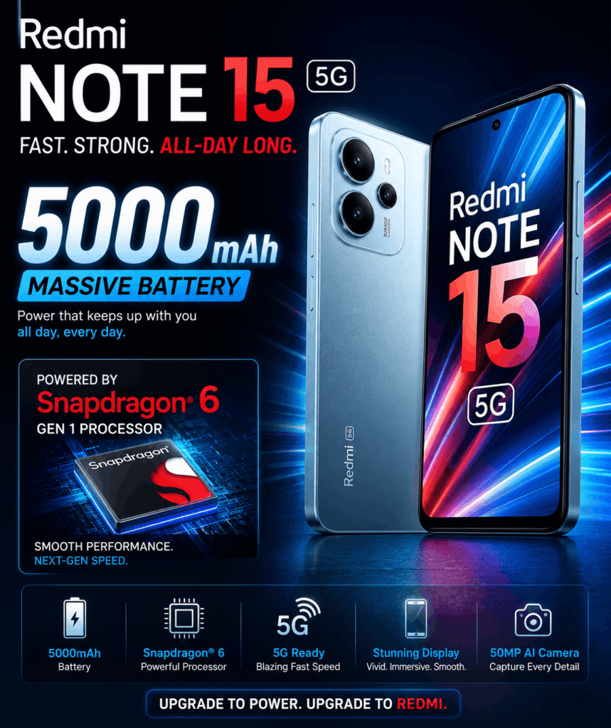 Redmi 15 5G Flipkart